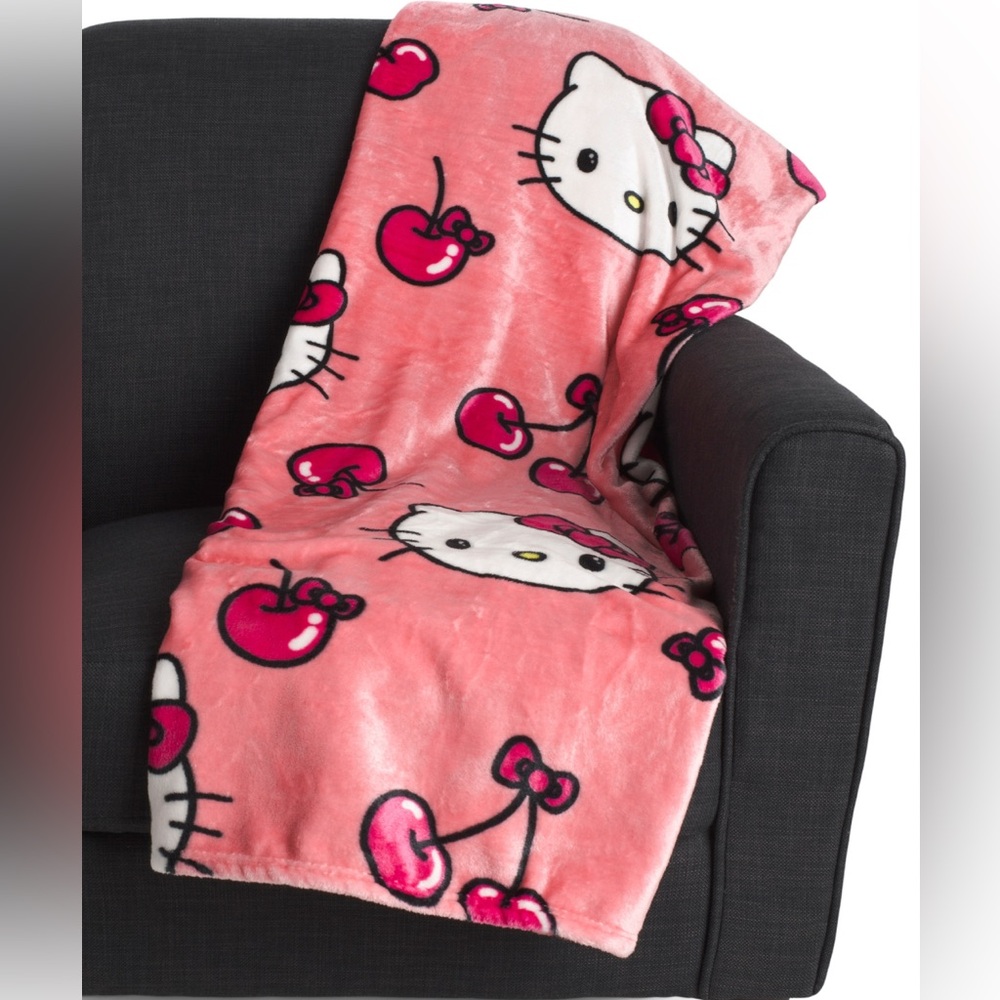 Hello Kitty Cherry Blanket